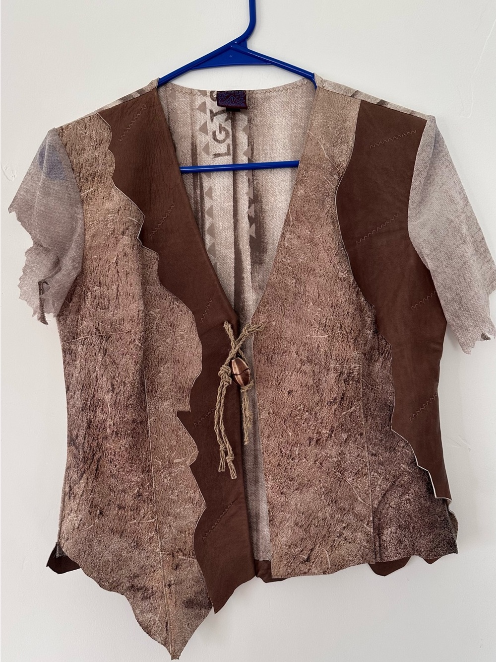 vintage LeGatte Jeans with Genuine LeatherWestern Y2K Lace Up Vest
